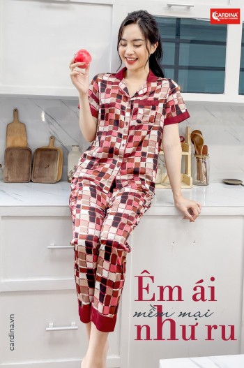 Bộ pijama họa tiết 