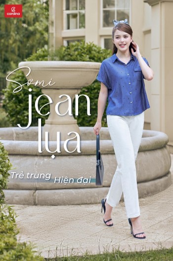  ÁO SƠ MI JEAN LỤA