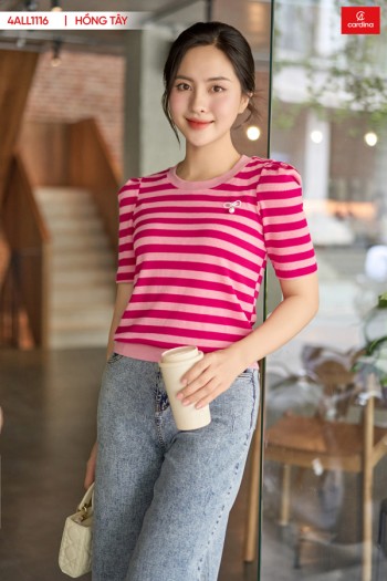  ÁO LEN POLO COTTON KẺ